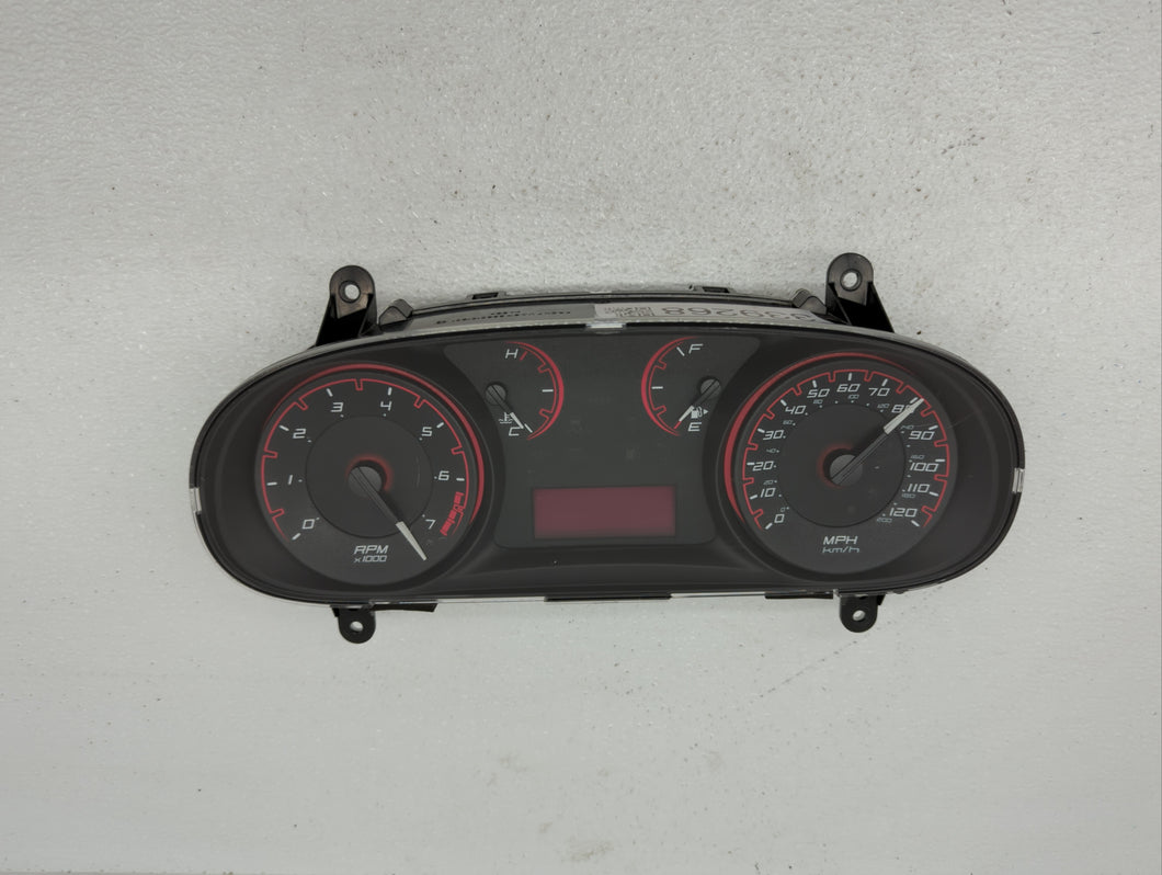 2015 Dodge Dart Instrument Cluster Speedometer Gauges P/N:M9-5LWH4R M9-5FG14R Fits OEM Used Auto Parts