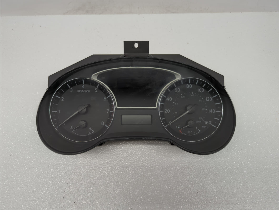 2015 Nissan Altima Instrument Cluster Speedometer Gauges P/N:24810 9HP0A B4 24810 9HP0A Fits OEM Used Auto Parts