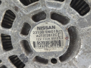 2009 Nissan Versa Alternator Replacement Generator Charging Assembly Engine OEM P/N:23100 EM01B 23100 ZW40A Fits OEM Used Auto Parts