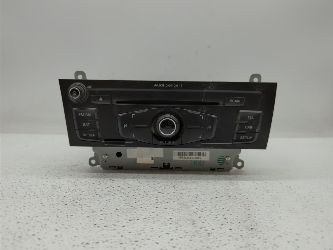 2010-2012 Audi A4 Quattro Radio AM FM Cd Player Receiver Replacement P/N:8T1 035 186 R 4G0035082C Fits OEM Used Auto Parts