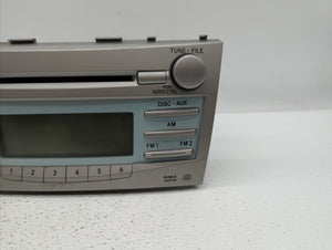 2007-2009 Toyota Camry Radio AM FM Cd Player Receiver Replacement P/N:86120-06182 86120-33890 Fits 2007 2008 2009 OEM Used Auto Parts