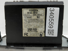 2007-2009 Toyota Camry Radio AM FM Cd Player Receiver Replacement P/N:86120-06182 86120-33890 Fits 2007 2008 2009 OEM Used Auto Parts