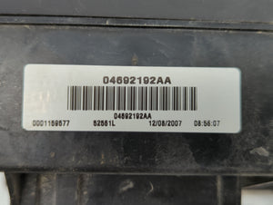 2007-2009 Dodge Durango Fusebox Fuse Box Panel Relay Module P/N:04692192AA Fits 2007 2008 2009 OEM Used Auto Parts