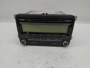 2009-2017 Volkswagen Tiguan Radio AM FM Cd Player Receiver Replacement P/N:1K0 035 188 F 5N0 035 164 D Fits OEM Used Auto Parts