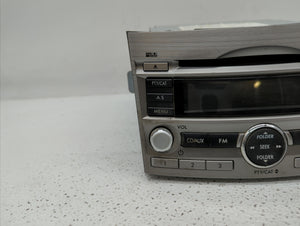 2010-2012 Subaru Legacy Radio AM FM Cd Player Receiver Replacement P/N:86201AJ64A Fits 2010 2011 2012 OEM Used Auto Parts