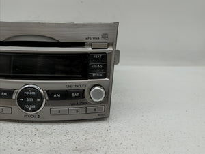 2010-2012 Subaru Legacy Radio AM FM Cd Player Receiver Replacement P/N:86201AJ64A Fits 2010 2011 2012 OEM Used Auto Parts