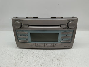 2007-2009 Toyota Camry Radio AM FM Cd Player Receiver Replacement P/N:86120-06182 86120-33890 Fits 2007 2008 2009 OEM Used Auto Parts