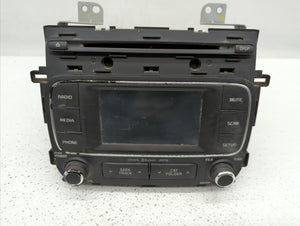 2015-2016 Kia Forte Radio AM FM Cd Player Receiver Replacement P/N:96160-A710WK 96180-A7290WK Fits 2015 2016 OEM Used Auto Parts