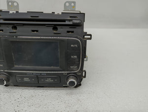 2015-2016 Kia Forte Radio AM FM Cd Player Receiver Replacement P/N:96160-A710WK 96180-A7290WK Fits 2015 2016 OEM Used Auto Parts