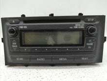 2012-2014 Toyota Prius C Radio AM FM Cd Player Receiver Replacement P/N:86120-52D10 Fits 2012 2013 2014 OEM Used Auto Parts