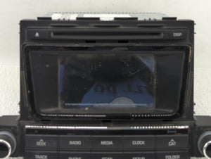 2016-2017 Hyundai Tucson Radio AM FM Cd Player Receiver Replacement P/N:96180-D31004X 96180D31004X Fits 2016 2017 OEM Used Auto Parts