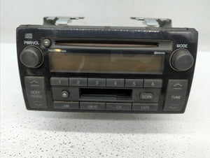 2002-2004 Toyota Camry Radio AM FM Cd Player Receiver Replacement P/N:86120-AA040 Fits 2002 2003 2004 OEM Used Auto Parts