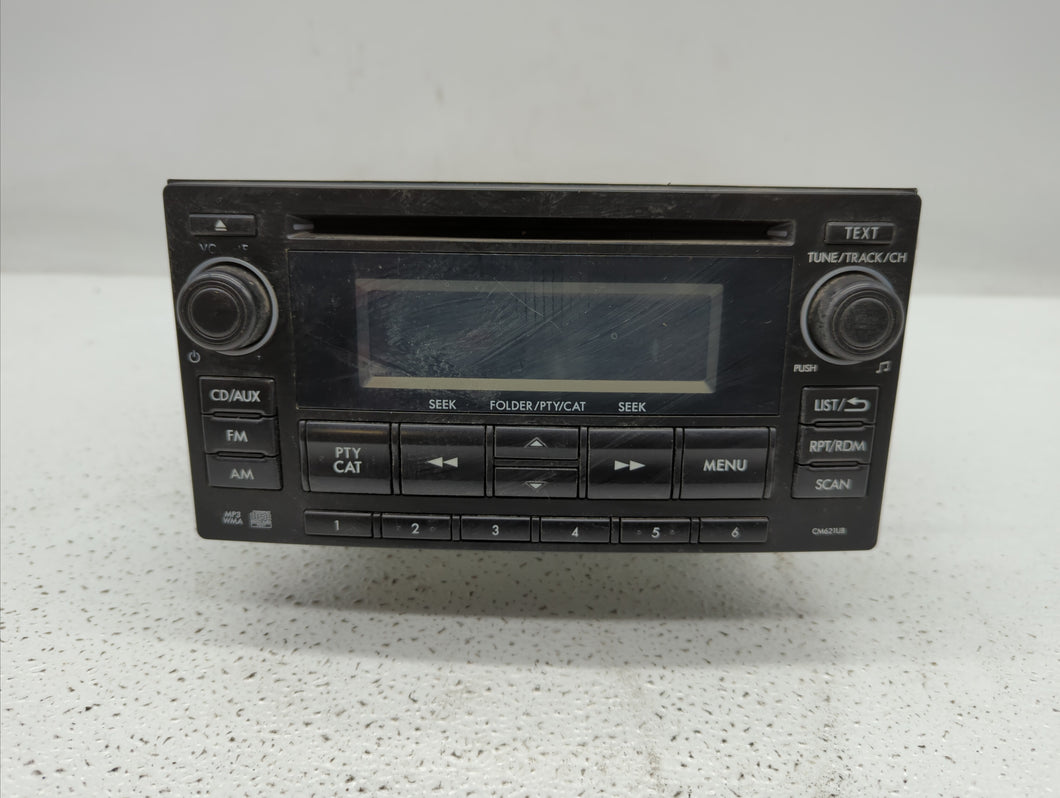 2012-2014 Subaru Impreza Radio AM FM Cd Player Receiver Replacement P/N:86201FJ600 86201FJ620 Fits 2012 2013 2014 OEM Used Auto Parts