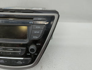 2014-2016 Hyundai Elantra Radio AM FM Cd Player Receiver Replacement P/N:96170-3X156GU Fits 2014 2015 2016 OEM Used Auto Parts