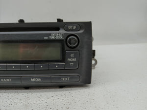 2012-2014 Toyota Prius C Radio AM FM Cd Player Receiver Replacement P/N:86120-52D10 Fits 2012 2013 2014 OEM Used Auto Parts