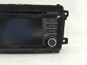 2013-2014 Mazda Cx-9 Radio AM FM Cd Player Receiver Replacement P/N:TK22 66 DV0A TK21 66 DV0 Fits 2013 2014 OEM Used Auto Parts