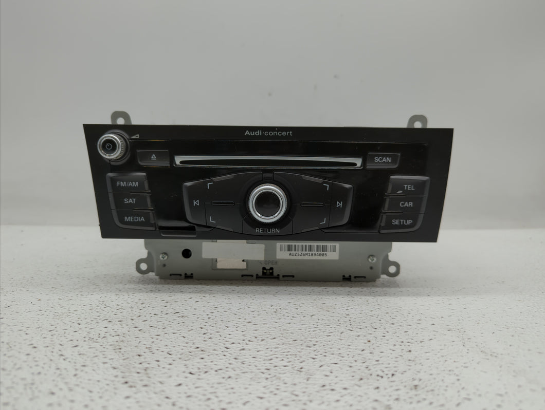 2013-2016 Audi A4 Quattro Radio AM FM Cd Player Receiver Replacement P/N:8R1 035 186 B 8R1 035 186 Q Fits 2013 2014 2015 2016 OEM Used Auto Parts