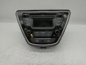 2013-2013 Hyundai Elantra Radio Control Panel