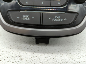 2013-2013 Hyundai Elantra Radio Control Panel