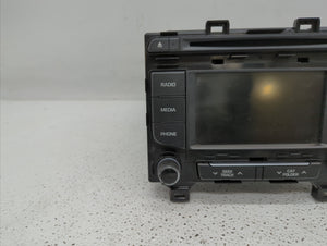 2015-2017 Hyundai Sonata Radio AM FM Cd Player Receiver Replacement P/N:96180-C2000 96180-C20004X Fits 2015 2016 2017 OEM Used Auto Parts