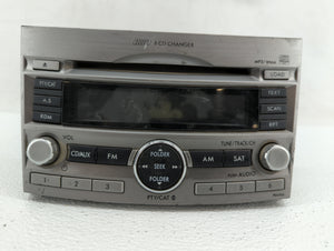 2010-2012 Subaru Legacy Radio AM FM Cd Player Receiver Replacement P/N:86201AJ62A 86201AJ64A Fits 2010 2011 2012 OEM Used Auto Parts