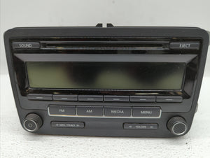 2014-2016 Volkswagen Beetle Radio AM FM Cd Player Receiver Replacement P/N:1K0 035 164 H 1K0 035 164 F Fits 2014 2015 2016 2017 OEM Used Auto Parts