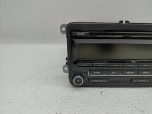 2011-2014 Volkswagen Jetta Radio AM FM Cd Player Receiver Replacement P/N:1K0 035 164 1K0 035 164 F Fits 2010 2011 2012 2013 2014 OEM Used Auto Parts