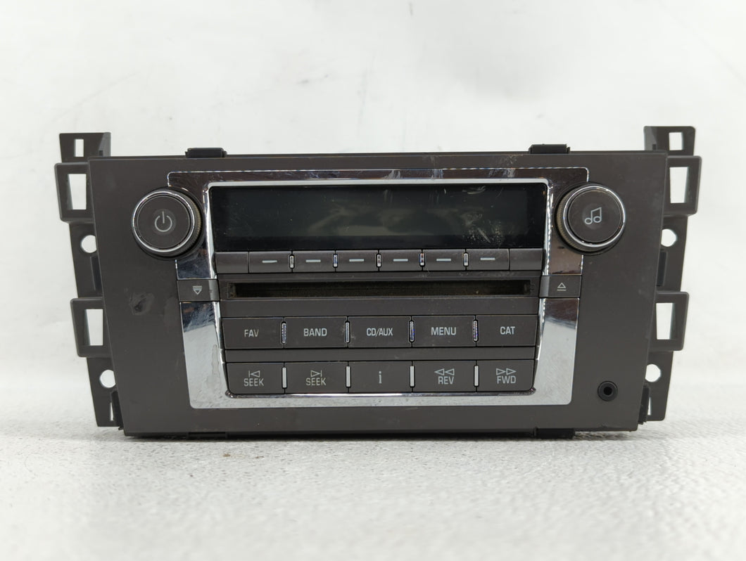 2007-2009 Cadillac Dts Radio AM FM Cd Player Receiver Replacement P/N:15948003 25818944 Fits 2007 2008 2009 OEM Used Auto Parts