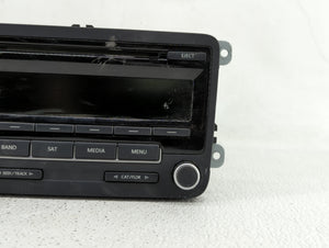 2011-2014 Volkswagen Jetta Radio AM FM Cd Player Receiver Replacement P/N:1K0 035 164 1K0 035 164 F Fits 2010 2011 2012 2013 2014 OEM Used Auto Parts