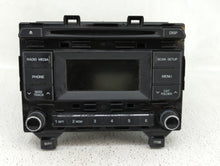 2016-2017 Hyundai Sonata Radio AM FM Cd Player Receiver Replacement P/N:96160-C20004X 96170-C20504X Fits 2016 2017 OEM Used Auto Parts