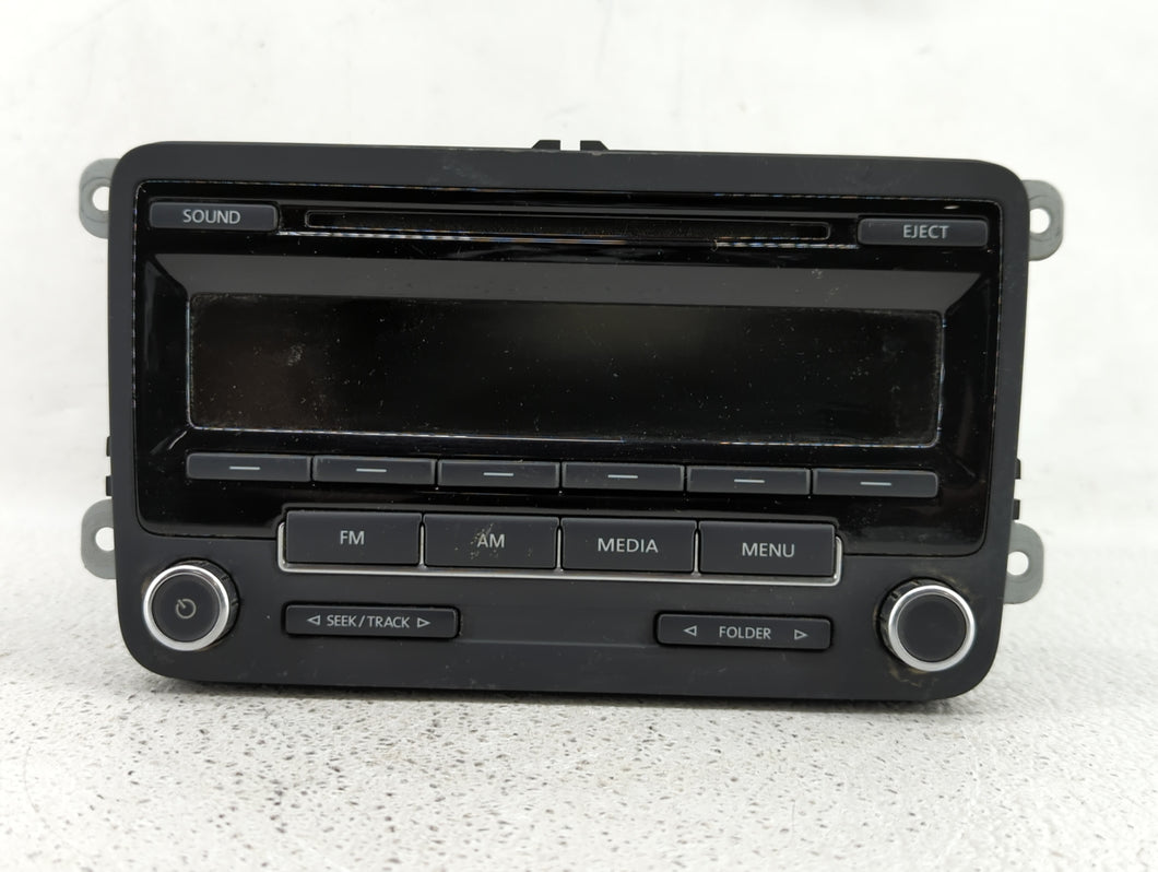 2012-2015 Volkswagen Passat Radio AM FM Cd Player Receiver Replacement P/N:1K0 035 164 F 1K0035164D Fits OEM Used Auto Parts