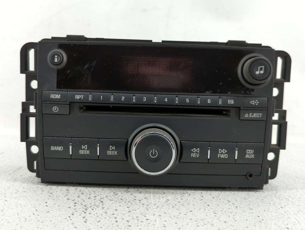 2007-2009 Suzuki Xl-7 Radio AM FM Cd Player Receiver Replacement P/N:15945861 15211251 Fits 2007 2008 2009 OEM Used Auto Parts