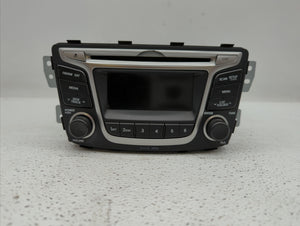 2016 Hyundai Accent Radio AM FM Cd Player Receiver Replacement P/N:96170-1R111 96170-1R111RDR Fits OEM Used Auto Parts