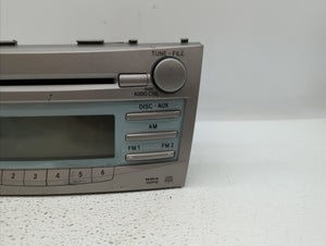 2007-2009 Toyota Camry Radio AM FM Cd Player Receiver Replacement P/N:86120-06182 86120-33890 Fits 2007 2008 2009 OEM Used Auto Parts