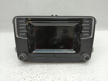 2016-2017 Volkswagen Jetta Radio AM FM Cd Player Receiver Replacement P/N:561 035 150 A 5C0 035 200 Fits 2016 2017 OEM Used Auto Parts