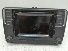 2016-2017 Volkswagen Jetta Radio AM FM Cd Player Receiver Replacement P/N:561 035 150 A 5C0 035 200 Fits 2016 2017 OEM Used Auto Parts