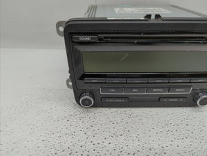 2011-2014 Volkswagen Jetta Radio AM FM Cd Player Receiver Replacement P/N:1K0 035 164 F 1K0035164D Fits OEM Used Auto Parts