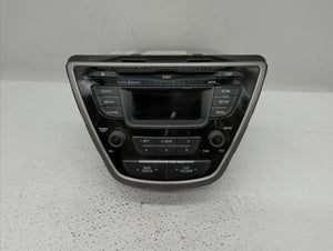 2013 Hyundai Elantra Radio AM FM Cd Player Receiver Replacement P/N:96170-3X165RA5 Fits OEM Used Auto Parts