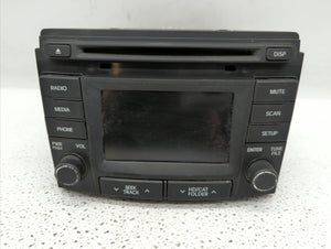 2014 Hyundai Sonata Radio AM FM Cd Player Receiver Replacement P/N:96180-3Q8004X Fits OEM Used Auto Parts