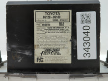 2007-2009 Toyota Camry Radio AM FM Cd Player Receiver Replacement P/N:86120-06182 86120-33890 Fits 2007 2008 2009 OEM Used Auto Parts