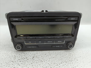 2015-2017 Volkswagen Jetta Radio AM FM Cd Player Receiver Replacement P/N:1K0 035 164 H 1K0035164J Fits 2015 2016 2017 OEM Used Auto Parts