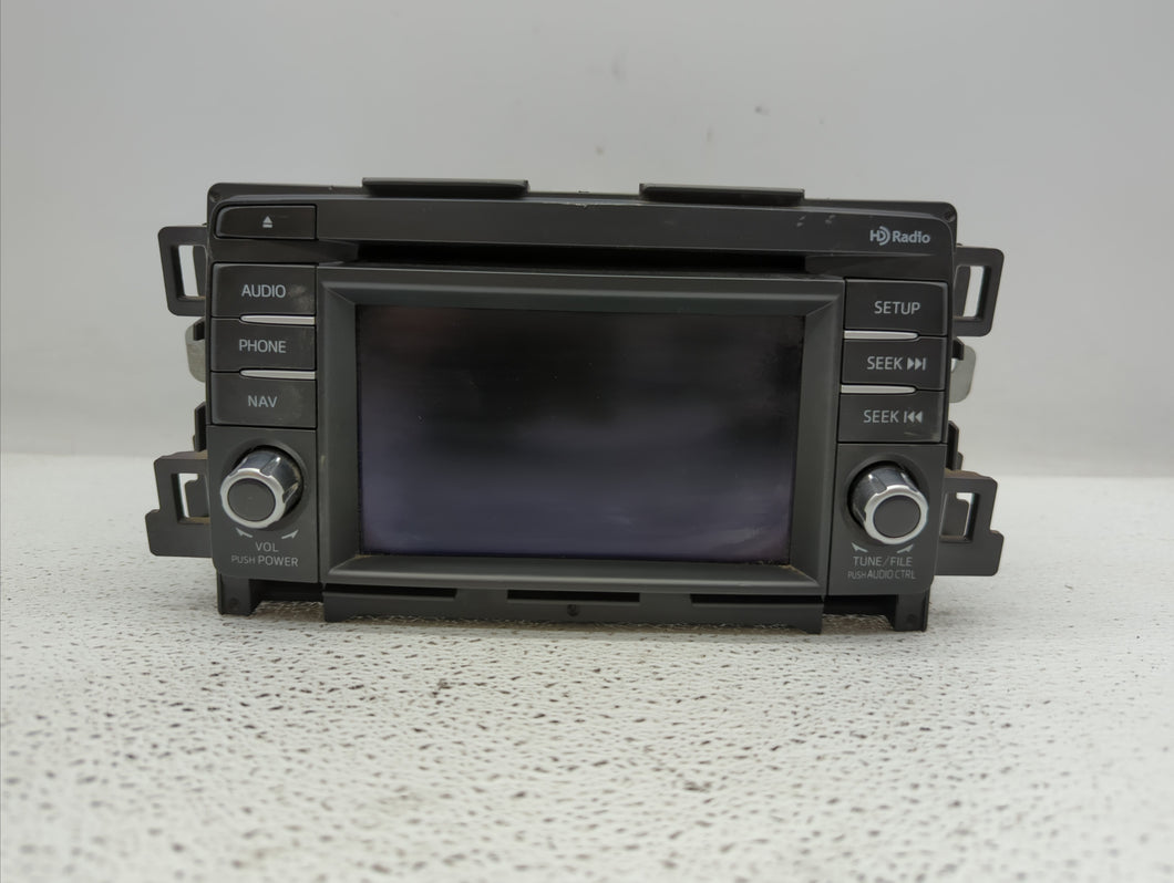 2014 Mazda 6 Radio AM FM Cd Player Receiver Replacement P/N:GJS1 66 DV0C 16730129 Fits OEM Used Auto Parts