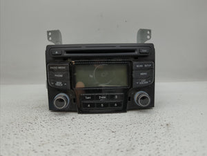 2012-2014 Hyundai Sonata Radio AM FM Cd Player Receiver Replacement P/N:96180-3Q700 Fits 2012 2013 2014 OEM Used Auto Parts