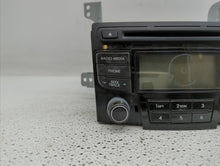 2012-2014 Hyundai Sonata Radio AM FM Cd Player Receiver Replacement P/N:96180-3Q700 Fits 2012 2013 2014 OEM Used Auto Parts