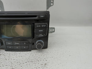 2012-2014 Hyundai Sonata Radio AM FM Cd Player Receiver Replacement P/N:96180-3Q700 Fits 2012 2013 2014 OEM Used Auto Parts