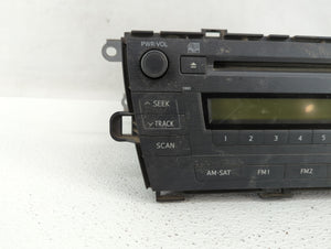 2010-2011 Toyota Prius Radio AM FM Cd Player Receiver Replacement P/N:84567687 86120-47290 Fits 2010 2011 OEM Used Auto Parts