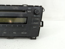 2010-2011 Toyota Prius Radio AM FM Cd Player Receiver Replacement P/N:84567687 86120-47290 Fits 2010 2011 OEM Used Auto Parts