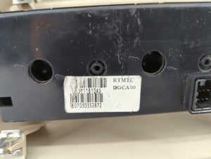 2008 Dodge Caravan Climate Control Module Temperature AC/Heater Replacement P/N:55111312A0 1RK591X9AD Fits 2009 2010 2011 OEM Used Auto Parts