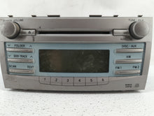 2007-2009 Toyota Camry Radio AM FM Cd Player Receiver Replacement P/N:86120-06182 86120-33890 Fits 2007 2008 2009 OEM Used Auto Parts