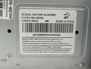 2008 Saturn Vue Radio AM FM Cd Player Receiver Replacement P/N:20790697 25866724 Fits OEM Used Auto Parts